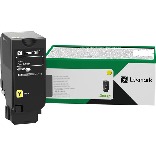 Lexmark 81C1XY0 Return Program Toner Cartridge, 16,200 Page-Yield, Yellow (LEX81C1XY0) Each