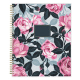 Blue Sky® Roosevelt Pink Academic Weekly/Monthly Planner, Floral Artwork, 11" x 8.5", Pink/Gray Cover, 12-Month (July-June): 2025-2026 (BLS128691) Each