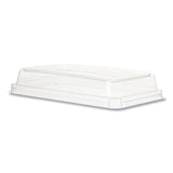 Eco-Products WorldView 100% Recycled Content Lid, 7 x 1.75, Clear, Plastic, 200/Carton (ECOEPSCRC107LIR) Case of 200
