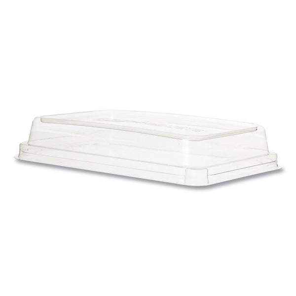Eco-Products WorldView 100% Recycled Content Lid, 7 x 1.75, Clear, Plastic, 200/Carton (ECOEPSCRC107LIR) Case of 200