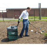 Unger Nifty Nabber Bagger, 40 gal, Nylon, Green (UNGB3000) Each