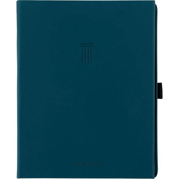 AT-A-GLANCE® Foundation Undated Weekly/Monthly Planner, 8.5" x 6.75", Blue Cover, 12-Month: Undated (AAGFD20020) Each