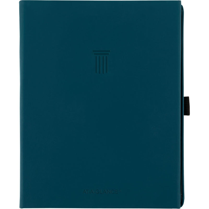 AT-A-GLANCE® Foundation Undated Weekly/Monthly Planner, 8.5" x 6.75", Blue Cover, 12-Month: Undated (AAGFD20020) Each