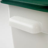 Carlisle Squares Food Storage Container Lid, 7.31 x 7.31 x 0.63, Forest Green, Plastic (CFS1197008) Each