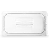 Carlisle StorPlus Polycarbonate Handled Universal Lid, 10.38 x 12.75 x 0.88, Clear, Plastic (CFS10230U07) Each