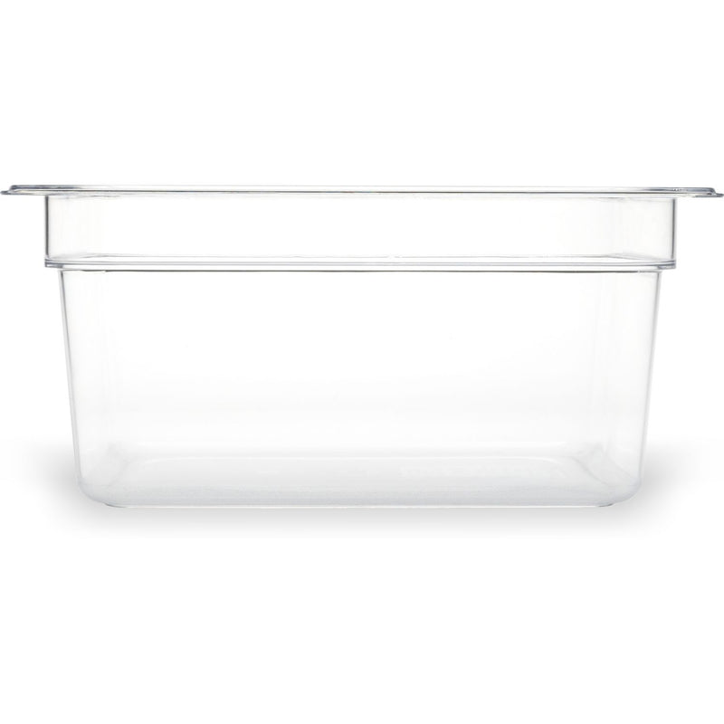 Carlisle StorPlus Polycarbonate Food Pan, 8.7 qt, 10.38 x 12.75 x 6, Clear, Plastic (CFS10222B07) Each