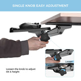 Eureka Ergonomic® Adjustable Keyboard Tray, Black (EKAAKB02) Each