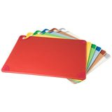San Jamar Saf-T-Grip Cutting Board, Assorted Colors, 24 x 18 x 0.5, 6/Pack (SJMCBG1824KC) Each
