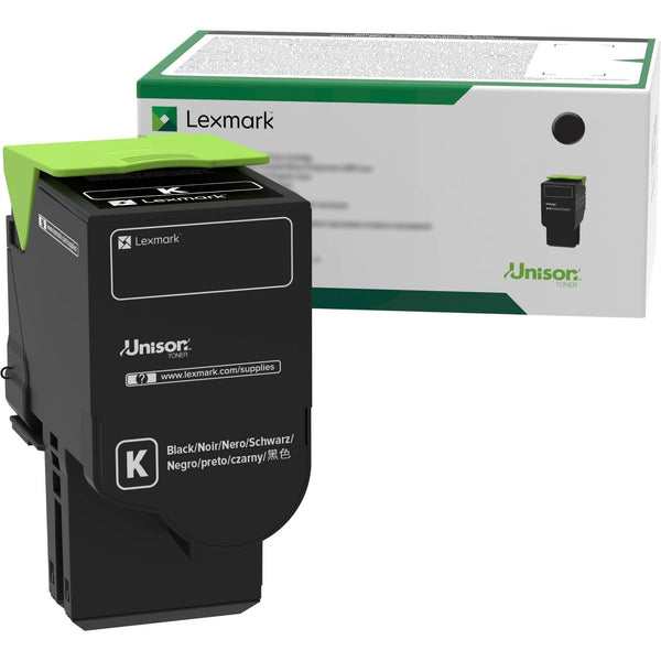 Lexmark 78C00KG Return Program Toner, 2,000 Page-Yield, Black (LEX78C00KG) Each