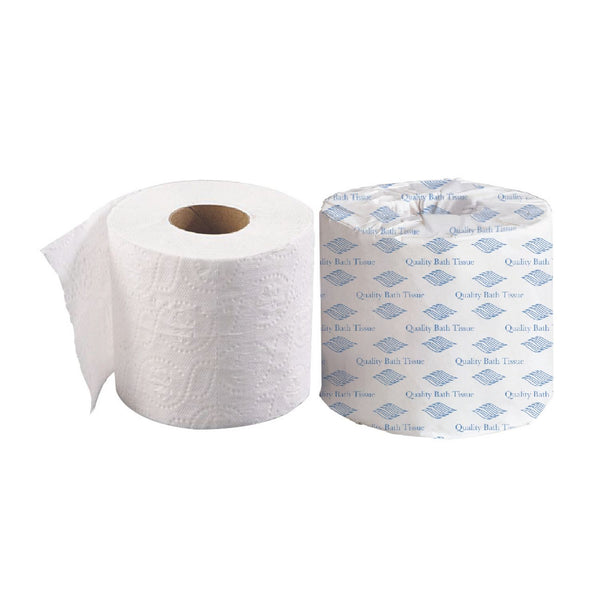 GEN Standard Bath Tissue, White, 2-Ply, 4 x 3, 500 Sheets/Roll, 96 Rolls/Carton (GEN276) Case of 96
