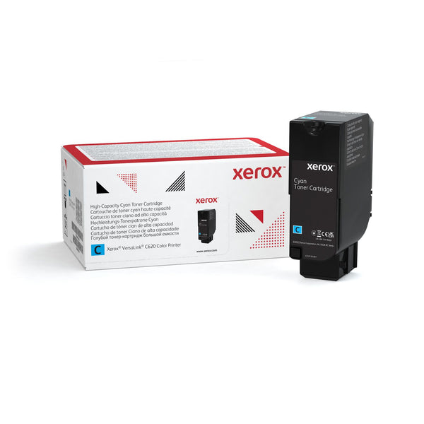 Xerox 006R04625 High-Yield Toner, 12,000 Page-Yield, Cyan (XER006R04625) Each