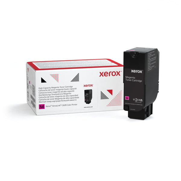 Xerox 006R04626 High-Yield Toner, 12,000 Page-Yield, Magenta (XER006R04626) Each