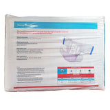 Wings™ Plus Unisex Adult Incontinence Brief Size 1 Disposable Heavy Absorbency (1214301_BG) 24/BG