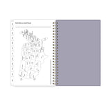 Blue Sky® Tula Weekly/Monthly Planner, Floral Artwork, 8" x 5", Purple/Pink/White Cover, 12-Month (Jan to Dec): 2026 (BLS143974) Each