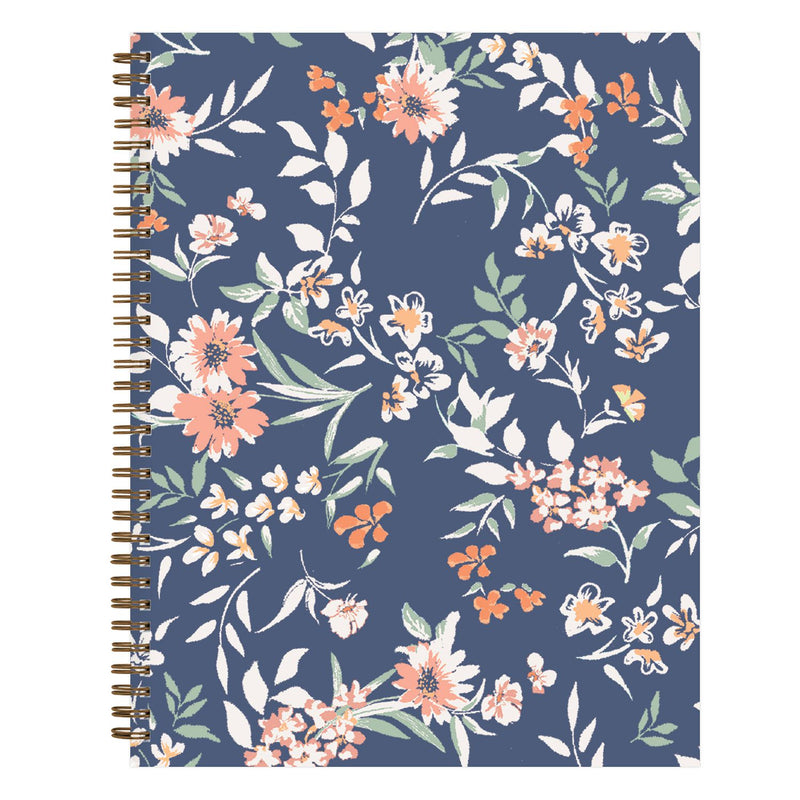Blue Sky® One Tree Planted Effie Weekly/Monthly Planner, Floral Artwork, 11" x 8.5", Blue/Peach/Green Cover, 12-Month (Jan-Dec): 2026 (BLS138325) Each