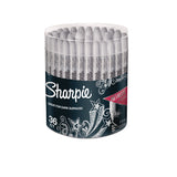 Sharpie Metallic Fine Point Permanent Markers, Metallic Silver, 36/Pack (SAN9597) Each