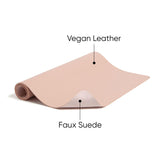 Smead™ Vegan Leather Desk Pads, 36 x 17, Light Pink (SMD64829) Each