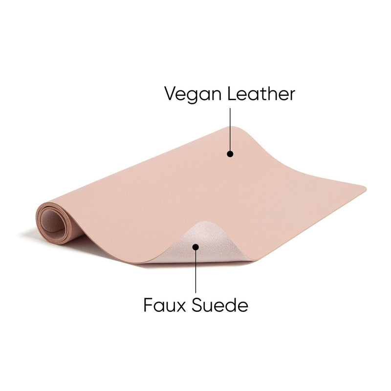 Smead™ Vegan Leather Desk Pads, 36 x 17, Light Pink (SMD64829) Each