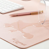 Smead™ Vegan Leather Desk Pads, 36 x 17, Light Pink (SMD64829) Each