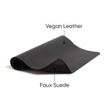 Smead™ Vegan Leather Desk Pads, 36 x 17, Charcoal (SMD64828) Each