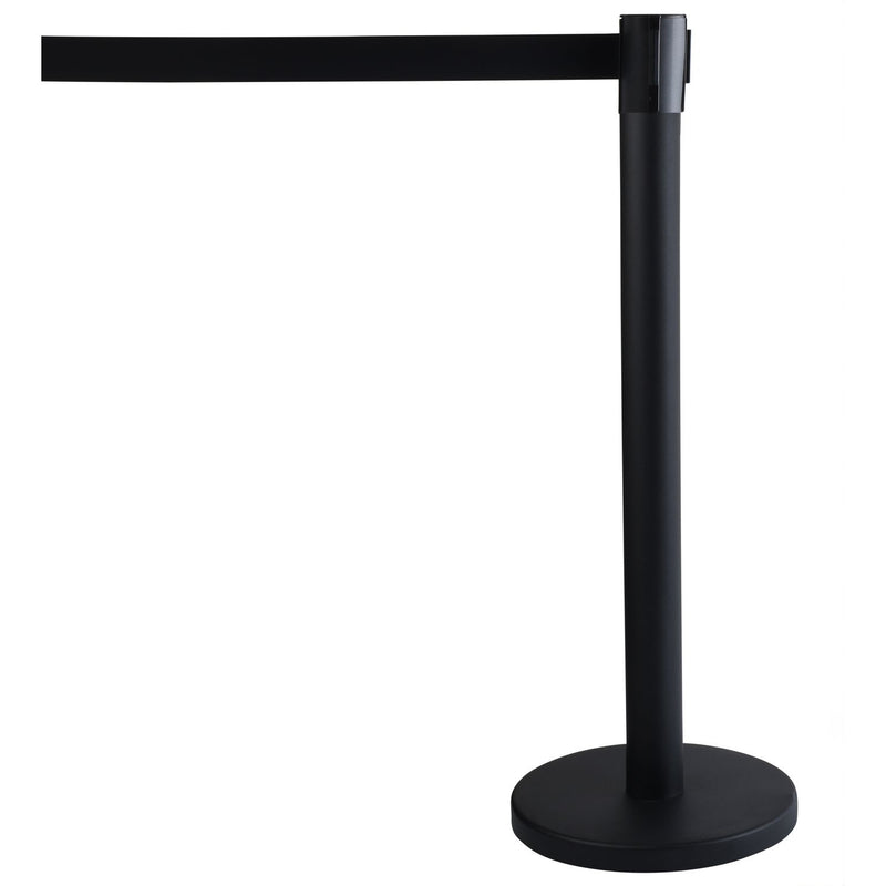 Tatco Economy Crowd Control, Assorted Materials, 14" x 35" x 9 ft 6", Black, 2/Carton (TCO16600) Case of 2