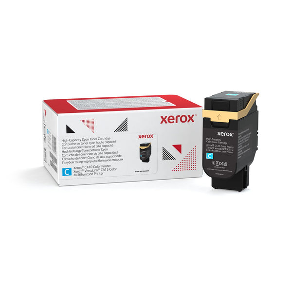 Xerox 006R04686 High-Yield Toner, 7,000 Page-Yield, Cyan (XER006R04686) Each