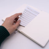 PUKKA PAD® Soft Cover Notebook, College Rule, Pebble Cover, (96) 8.2 x 5.11 Sheets (PUK9941SIG) Each