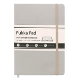 PUKKA PAD® Soft Cover Notebook, College Rule, Pebble Cover, (96) 8.2 x 5.11 Sheets (PUK9941SIG) Each