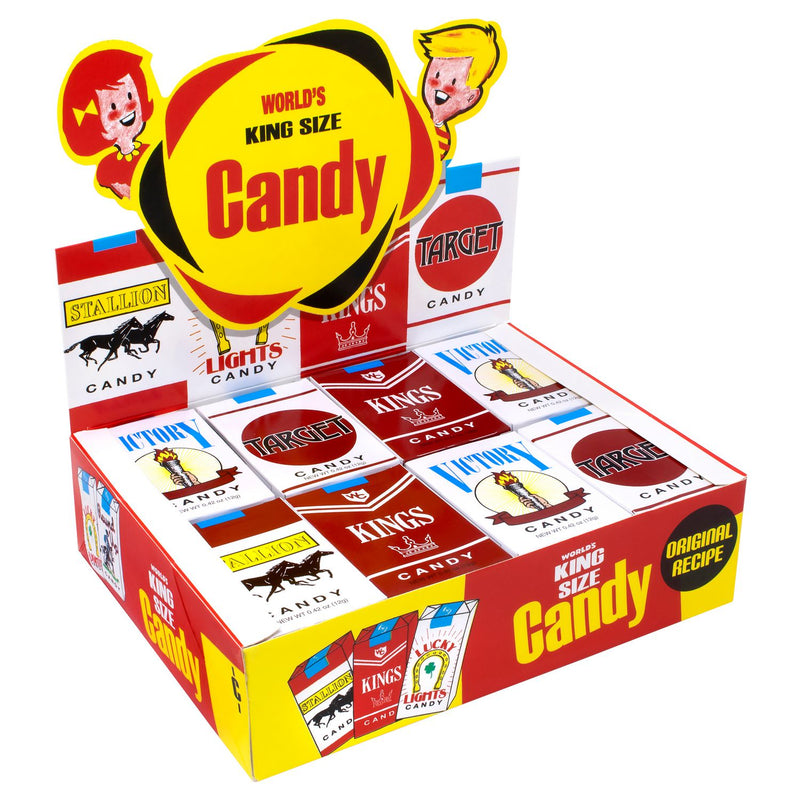 World Confections Candy Cigarettes, 24/Box, 3 Boxes/Carton (GRR60004064) Case of 72