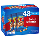 Planters Salted Peanuts, 1 oz Pouch, 48/Box, 2 Boxes/Carton (GRR60004074) Case of 96