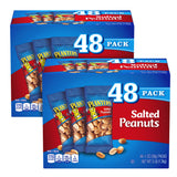 Planters Salted Peanuts, 1 oz Pouch, 48/Box, 2 Boxes/Carton (GRR60004074) Case of 96