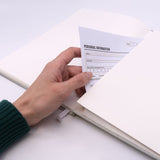 PUKKA PAD® Soft Cover Notebook, College Rule, Pebble Cover, (96) 11 x 8.5 Sheets (PUK9943SIG) Each