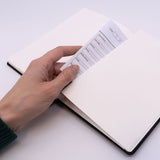 PUKKA PAD® Soft Cover Notebook, College Rule, Black Cover, (96) 8.2 x 5.11 Sheets, 3/Pack (PUK9940SIG3) Each