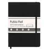 PUKKA PAD® Soft Cover Notebook, College Rule, Black Cover, (96) 8.2 x 5.11 Sheets (PUK9940SIG) Each
