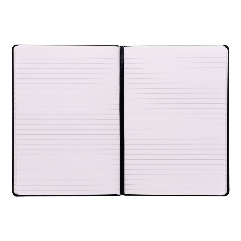 PUKKA PAD® Soft Cover Notebook, College Rule, Black Cover, (96) 8.2 x 5.11 Sheets, 3/Pack (PUK9940SIG3) Each
