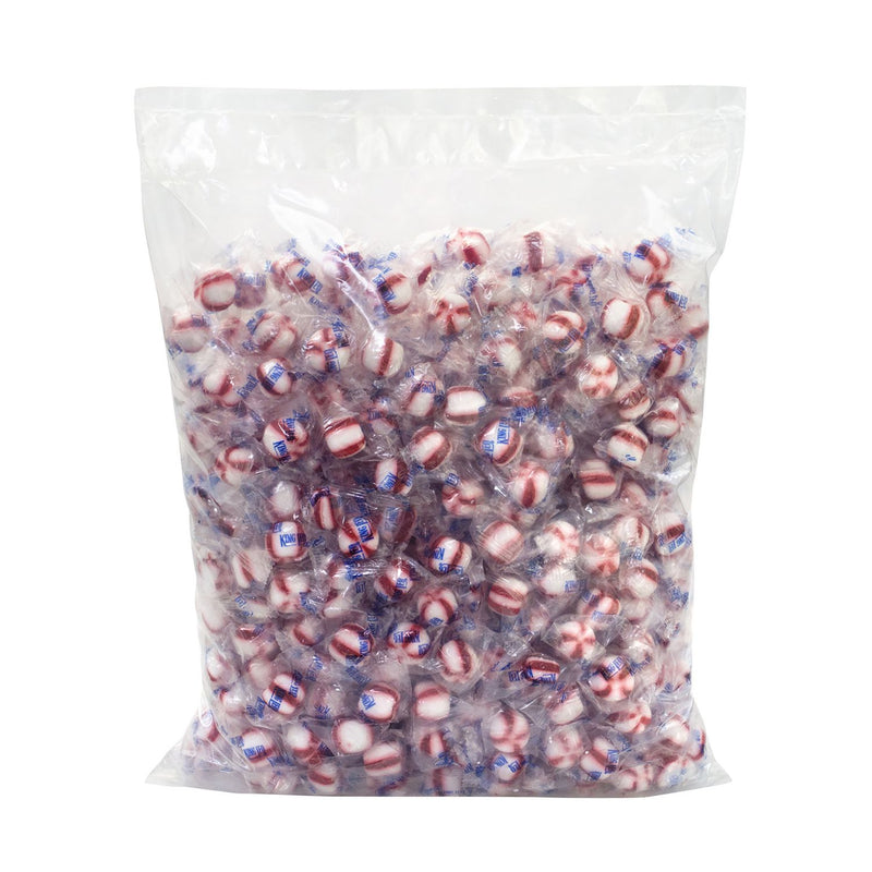 King Leo Peppermint Soft Mint Puffs, 5 lb Bag, 2/Carton (GRR60004086) Case of 2