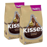 Hershey's KISSES with Almonds, Milk Chocolate, 32 oz Pack, 2 Packs/Carton (GRR60004091) Case of 2