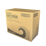 Boardwalk® Mediumweight Polypropylene Cutlery, Soup Spoon, 4.86", Plastic, White, 1,000/Carton (BWKSOUPMWPP) Case of 1000