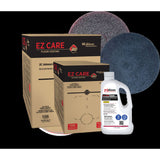 SC Johnson Professional® EZ Care Polishing Pad, 20" Diameter, Black/Gray, 2/Carton (SJN311182) Case of 2