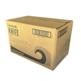 Boardwalk® Mediumweight Polypropylene Cutlery, Knife, White, 1,000/Carton (BWKKNIFEPPMW) Case of 1000