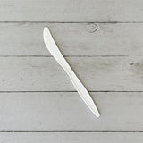 Boardwalk® Mediumweight Polypropylene Cutlery, Knife, White, 1,000/Carton (BWKKNIFEPPMW) Case of 1000