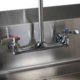 BK Resources WorkForce Prerinse Add-A-Faucet, 8" Height, Chrome (BKEBKFVSMPRWBM) Each