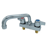 BK Resources WorkForce Standard Duty Faucet, 3.87" Height/6" Reach, Chrome-Plated Brass (BKEBKD6) Each