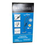 BK Resources WorkForce Prerinse Add-A-Faucet, 8" Height, Chrome (BKEBKFVSMPRWBM) Each