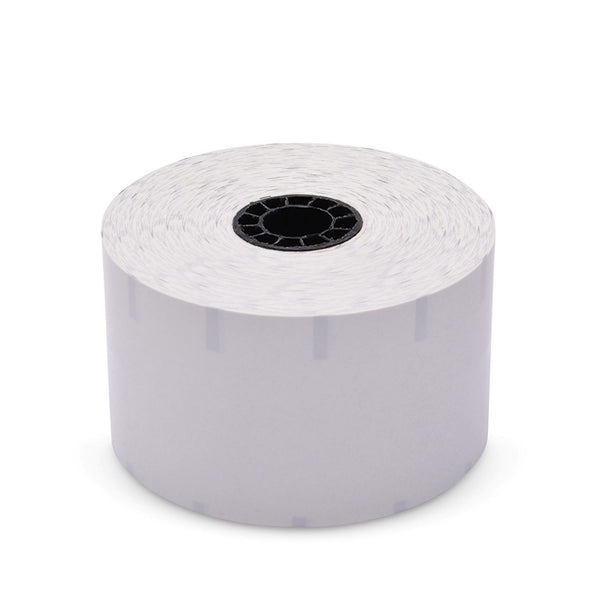 Iconex Sticky Media, 2.28" x 350 ft, White, 12 Rolls/Carton (ICX90232634) Case of 12