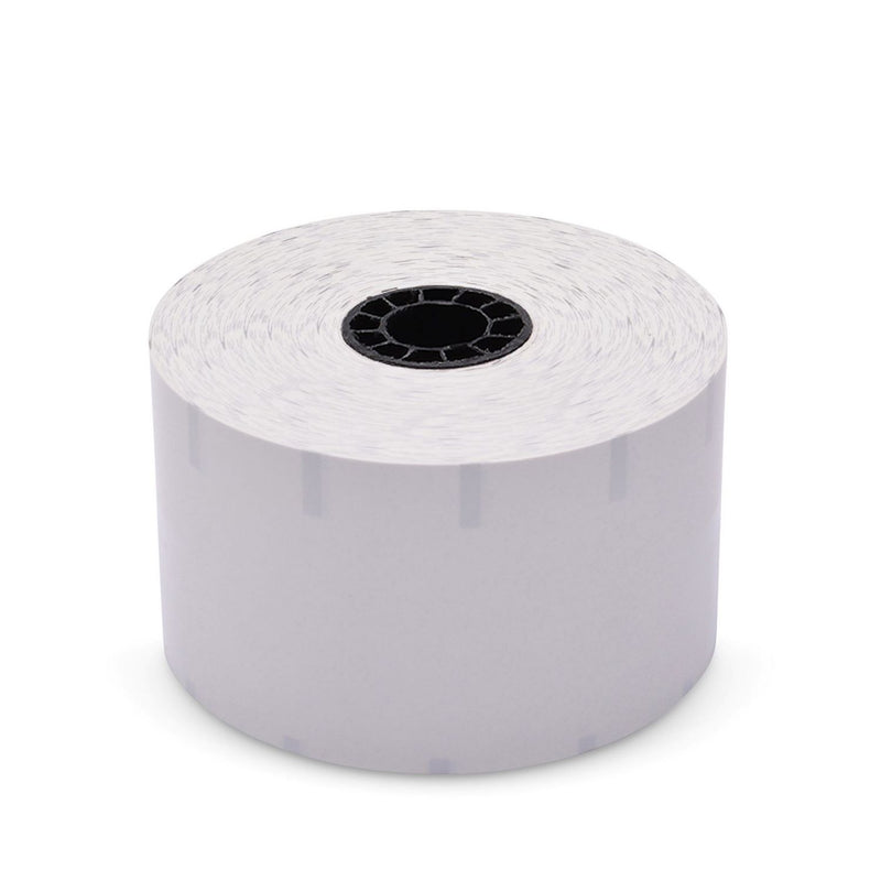 Iconex Sticky Media, 2.28" x 350 ft, White, 12 Rolls/Carton (ICX90232634) Case of 12