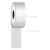 Iconex Sticky Media, 1.57" x 270 ft, White, 12 Rolls/Carton (ICX90230075) Case of 12
