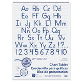 Chart Tablets, Presentation Format (1.5" Rule), 24 x 32, White, 25 Sheets, 12/Carton (PAC74710CT) Case of 12