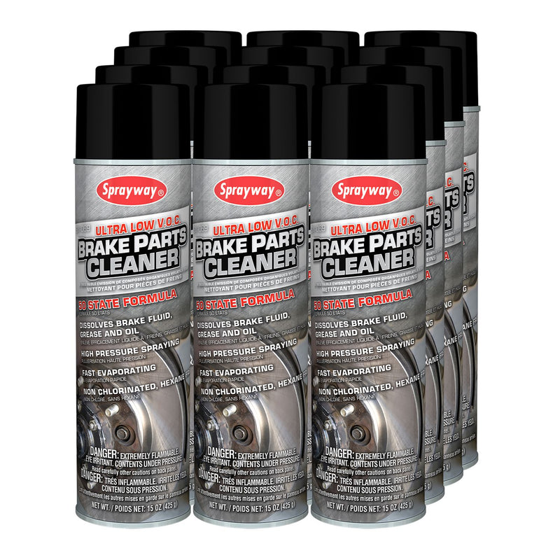 Sprayway Inc. Brake Parts Cleaner, 15 oz Aerosol Spray, 12/Carton (CGC069) Case of 12