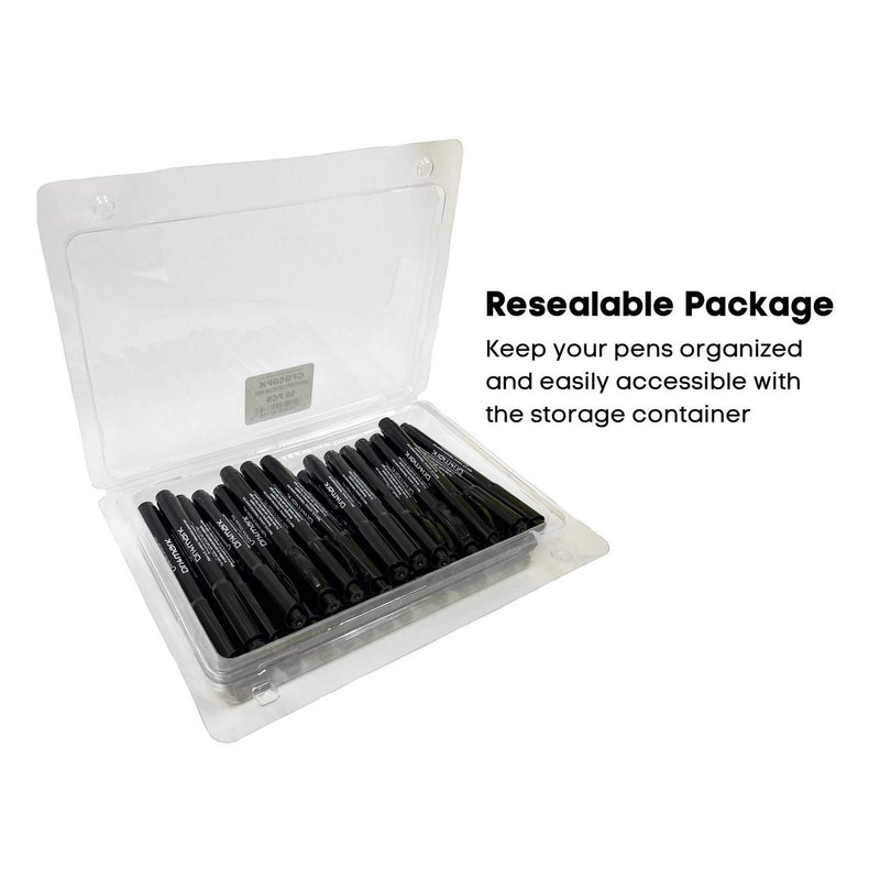 Dri-Mark® Counterfeit Bill Detector Marker Pen, 3 x 7.25 x 0.6, Black, 50/Pack (DRICFD50PK) Pack of 50